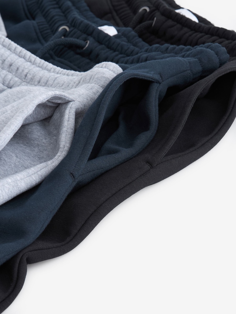 Multi Slim Fit Cotton Rich Jersey Joggers 3 Pack - Image 16 of 16 Multi Slim Fit Cotton Rich Jersey Joggers 3 Pack - Image 16 of 16