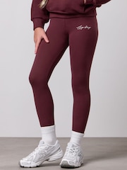 Gym King Purple Inspire Jersey Leggings - Image 3 of 4
