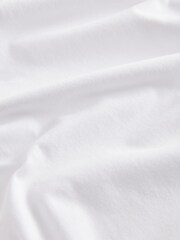 White 100% Cotton T-Shirts 4 Pack - Image 10 of 10