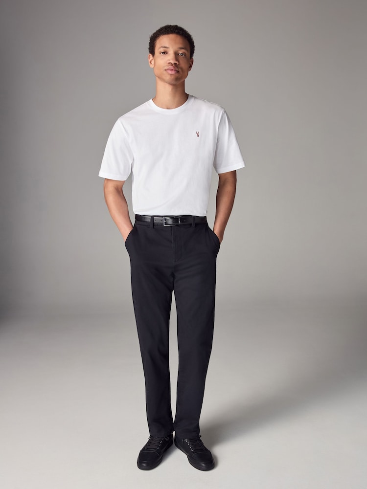 White 100% Cotton T-Shirts 4 Pack - Image 2 of 10