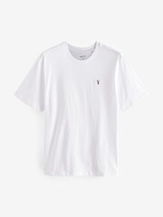 White 100% Cotton T-Shirts 4 Pack - Image 8 of 10