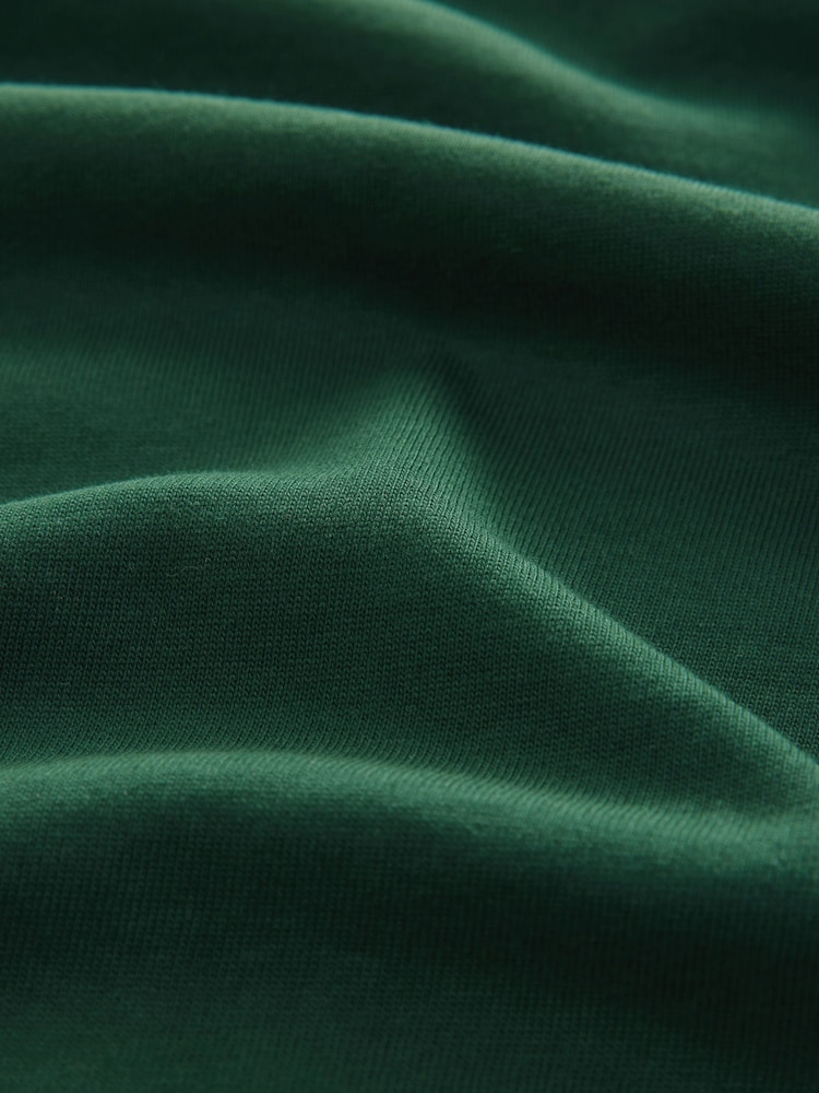 vert foncé - Coupe ample - T-shirt épais - Image 6 of 7
