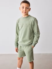 Baker by Ted Baker 100% Cotton Sweatshirt and Shorts Set - Image 1 of 13