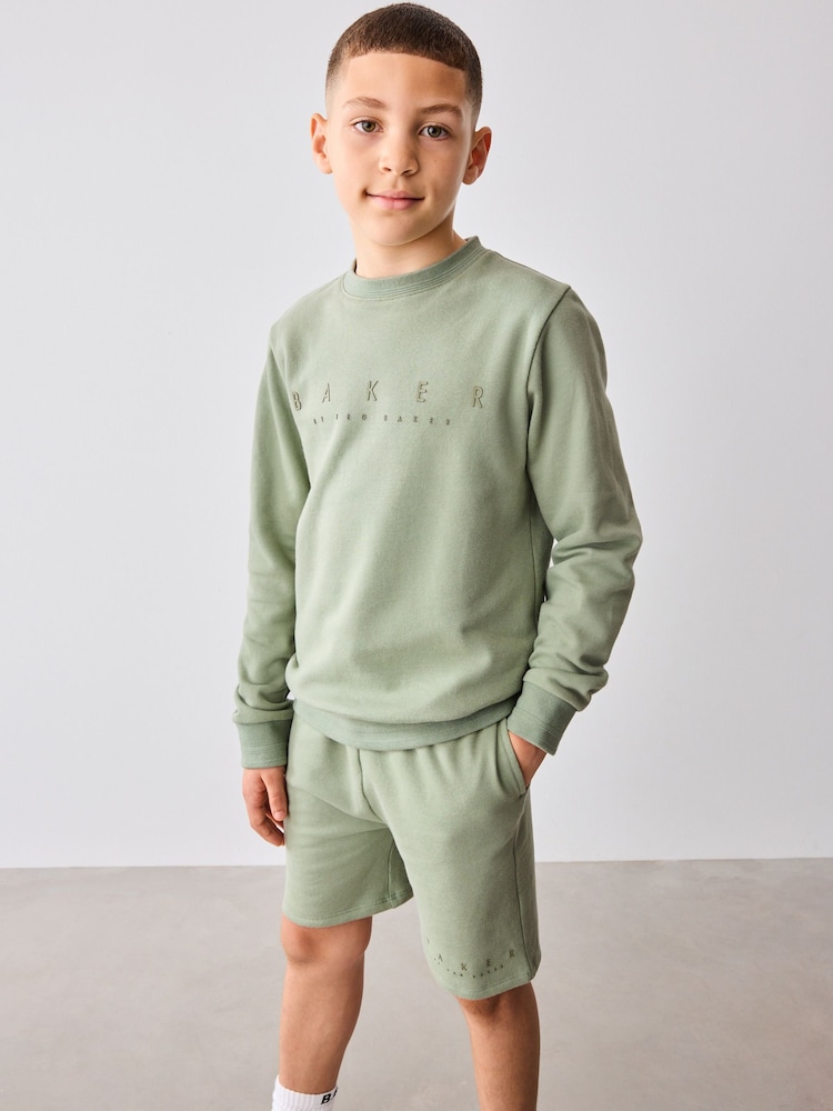 Baker by Ted Baker 100% Cotton Sweatshirt and Shorts Set - Image 1 of 13