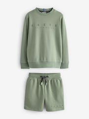 Baker by Ted Baker 100% Cotton Sweatshirt and Shorts Set - Image 10 of 13