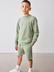 Baker by Ted Baker 100% Cotton Sweatshirt and Shorts Set - Image 2 of 13