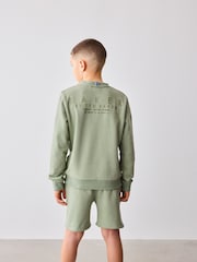 Baker by Ted Baker 100% Cotton Sweatshirt and Shorts Set - Image 4 of 13