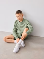 Baker by Ted Baker 100% Cotton Sweatshirt and Shorts Set - Image 5 of 13
