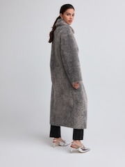 Grey Teddy Borg Coat - Image 3 of 7