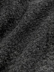 Dark Grey Premium Wool Blend Textured Coat - Image 8 of 8