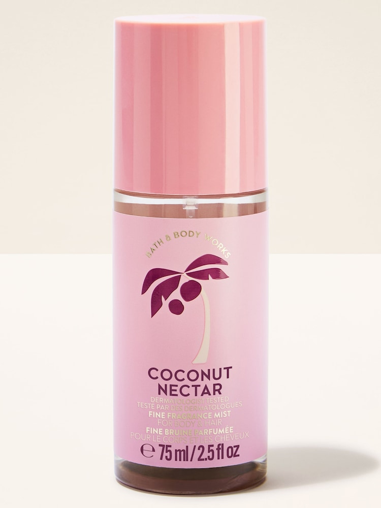 Bath & Body Works Coconut Nectar Travel Size Fine Fragrance Mist 75ml - Image 1 of 4