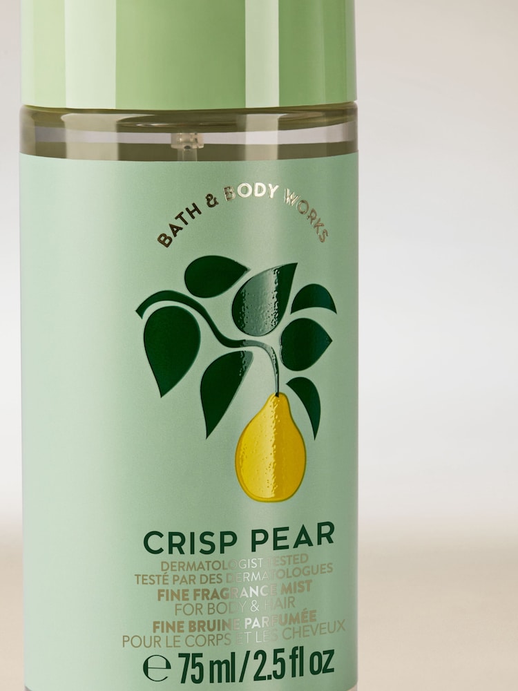 Bath & Body Works Crisp Pear Travel Size Fine Fragrance Mist 75ml - Image 2 of 3