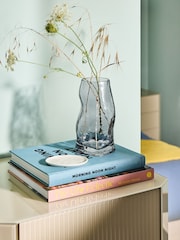 MADE.COM Smoke Grey Rhea Vase - Image 1 of 3