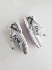 Grey Forever Comfort® Elastic Toggle Laces Trainers - Image 3 of 6