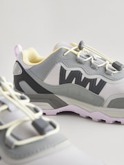 Grey Forever Comfort® Elastic Toggle Laces Trainers - Image 4 of 6