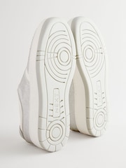 White/Silver Forever Comfort® Patent Chunky Lace Up Trainers - Image 8 of 8