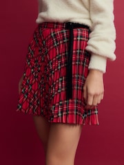 Red Check Mini Kilt Skirt - Image 5 of 7