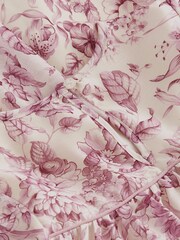 فستان بنقشة زهور متشابكة بتصميم ثلاثي الأبعاد 3D من Laura Ashley - صورة 10 من 10