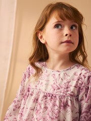 فستان بنقشة زهور متشابكة بتصميم ثلاثي الأبعاد 3D من Laura Ashley - صورة 5 من 10