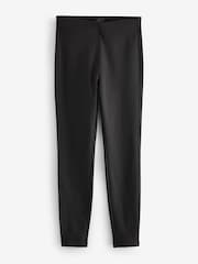 Black Fleece Lined Leggings - Image 6 of 8