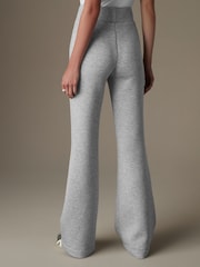 Gris - Pantalones acampanados de punto - Imagen 3 de 6