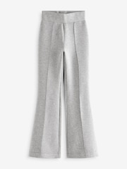 Gris - Pantalones acampanados de punto - Imagen 5 de 6