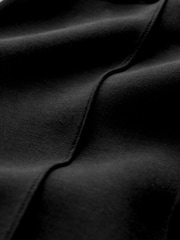 Black Flared Jersey Trousers - Image 7 of 7