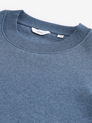 Denim Blue Rich Jersey Crew Sweatshirt - Image 6 of 6