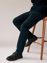 Black Wedge Derby Shoes - Image 1 of 6