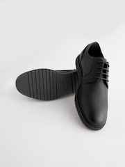Black Wedge Derby Shoes - Image 6 of 6