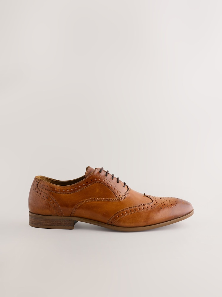brunch long dresses Ted Baker Kampten Leather Derby Shoes, Brown main image 0