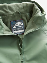 Khaki Green Waterproof Fleece Lined Puddlesuit (3mths-7yrs) - Image 7 of 8