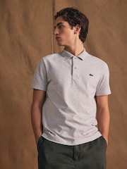 Lacoste Regular Fit Cotton Blend Ottoman Polo Shirt - Image 1 of 6