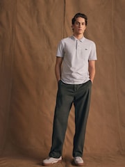 Lacoste Regular Fit Cotton Blend Ottoman Polo Shirt - Image 2 of 6