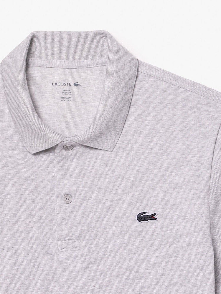 Lacoste Regular Fit Cotton Blend Ottoman Polo Shirt - Image 6 of 6