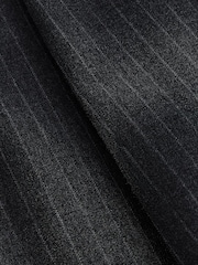 Grå Pinstripe - Skräddarsydd Barrel Byxor - Bild 7 av 7