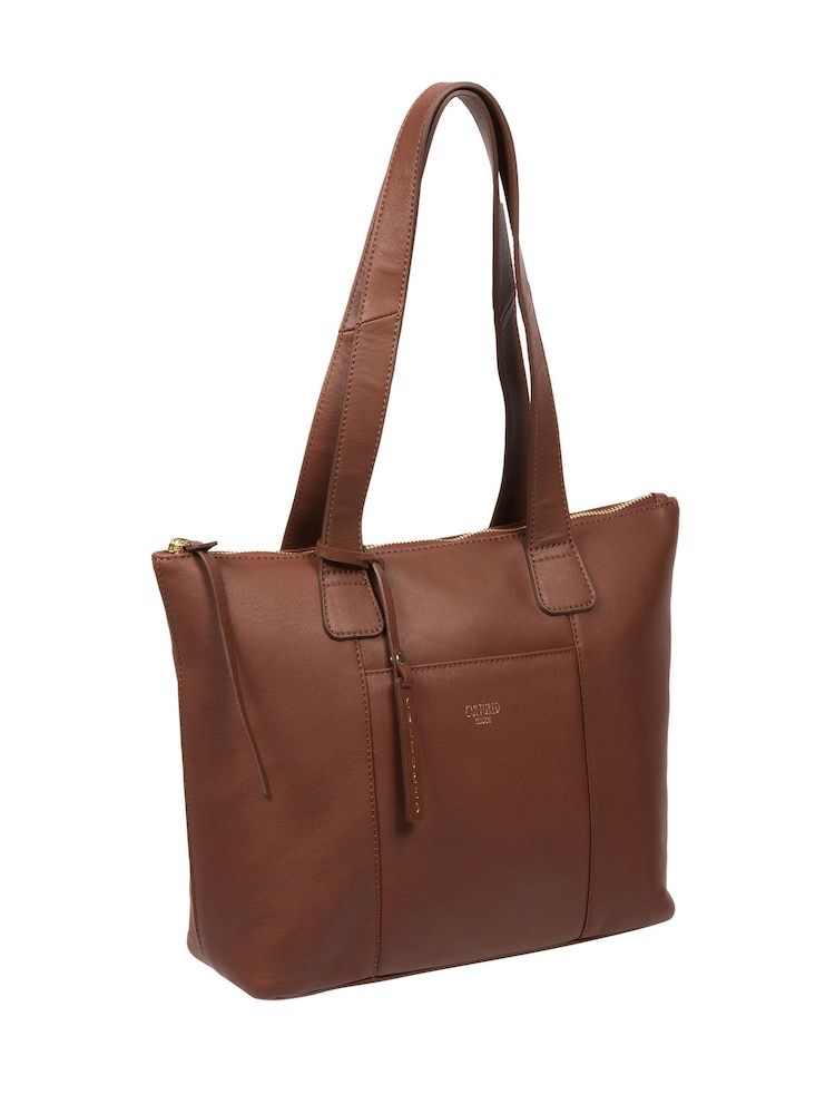 Cultured London 'Kensal' Leather Black Handbag - Image 2 of 6