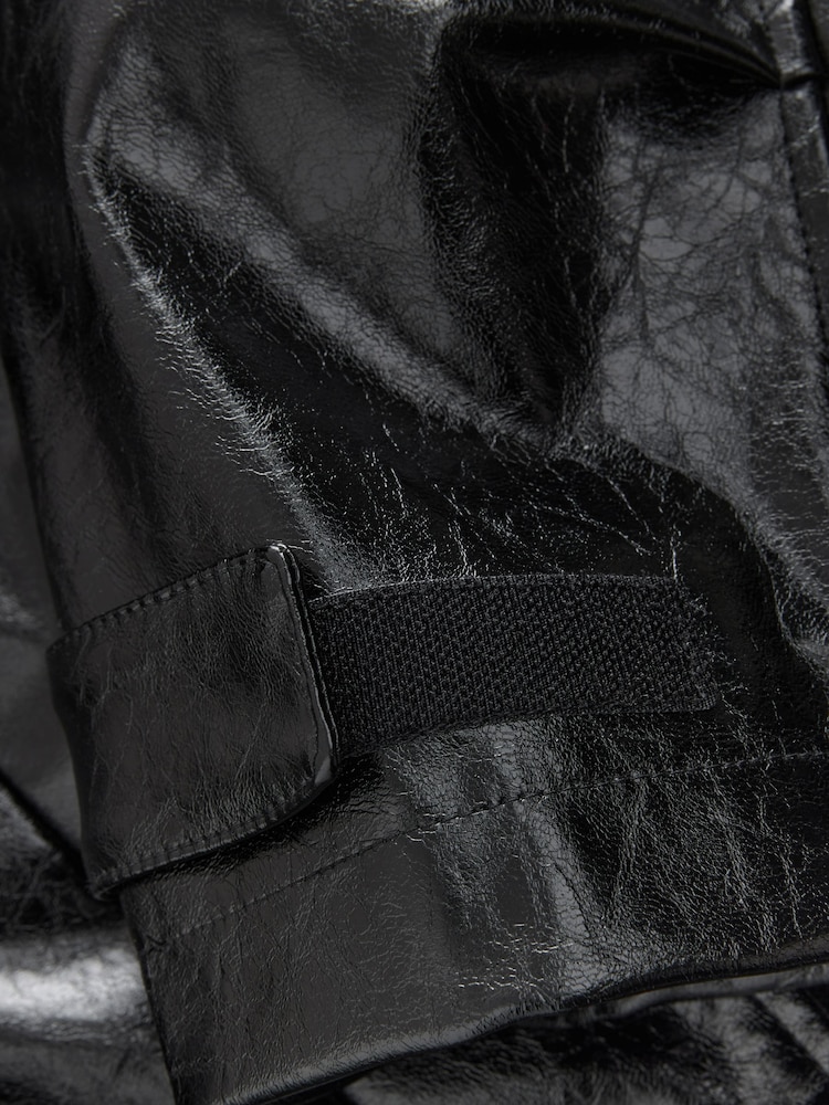 smALLSAINTS Black Kelsie 3-in-1 Shine Girls Jacket - Image 13 of 13