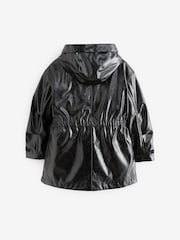 smALLSAINTS Black Kelsie 3-in-1 Shine Girls Jacket - Image 8 of 13
