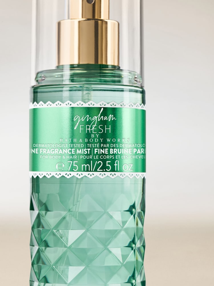 Bath & Body Works Gingham Fresh Travel Size Fine Fragrance Mist 75ml - Image 2 of 3 Bath & Body Works Gingham Fresh Travel Size Fine Fragrance Mist 75ml - Image 2 of 3