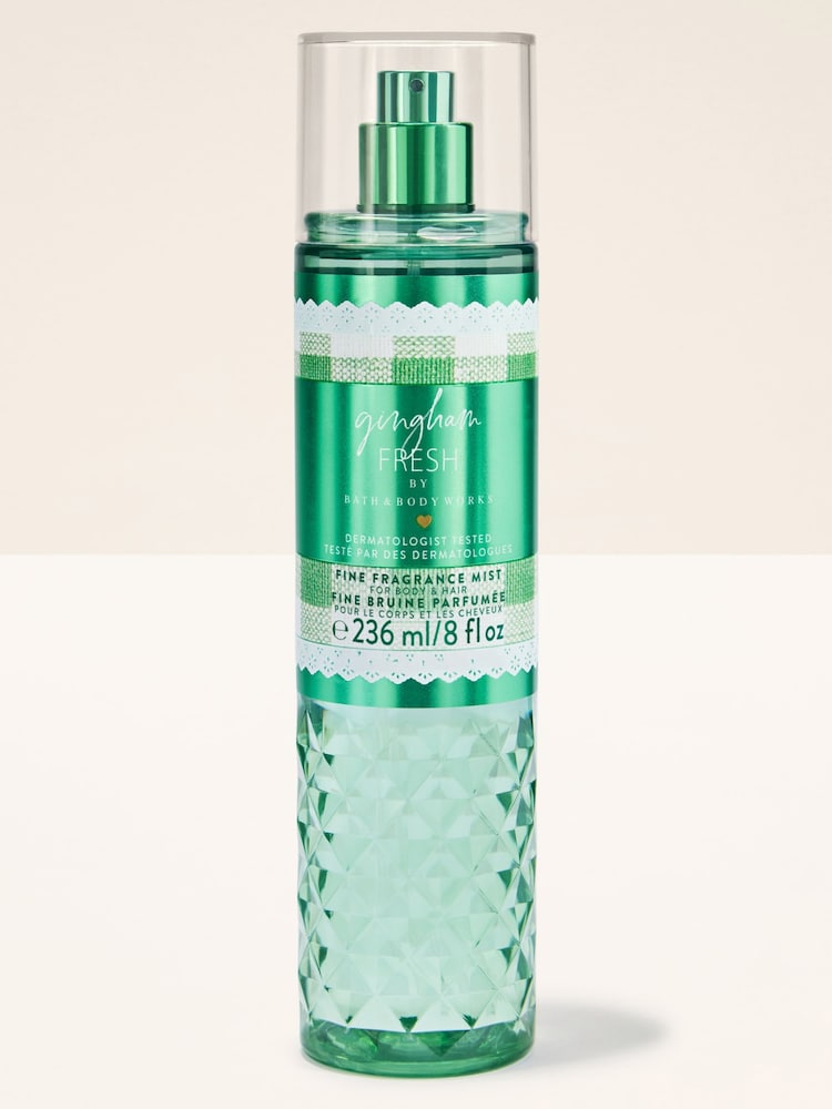 Bath & Body Works Gingham Fresh Fine Fragrance Mist 236ml - Image 1 of 3 Bath & Body Works Gingham Fresh Fine Fragrance Mist 236ml - Image 1 of 3