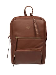 Cultured London Abbey Leather Brown Backpack - Image 2 of 5