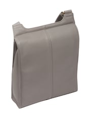 Cultured London Covent Leather Cross-Body Dark 100% Cotton Bag - Image 3 of 6