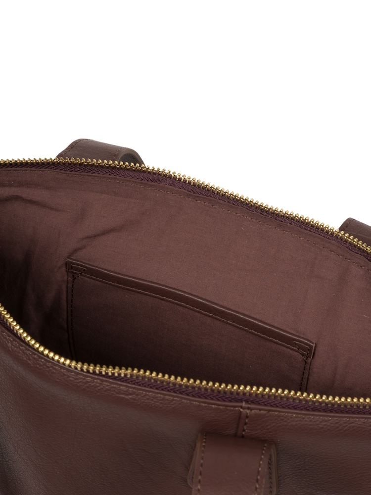 Cultured London 'Kensal' Leather Black Handbag - Image 6 of 6