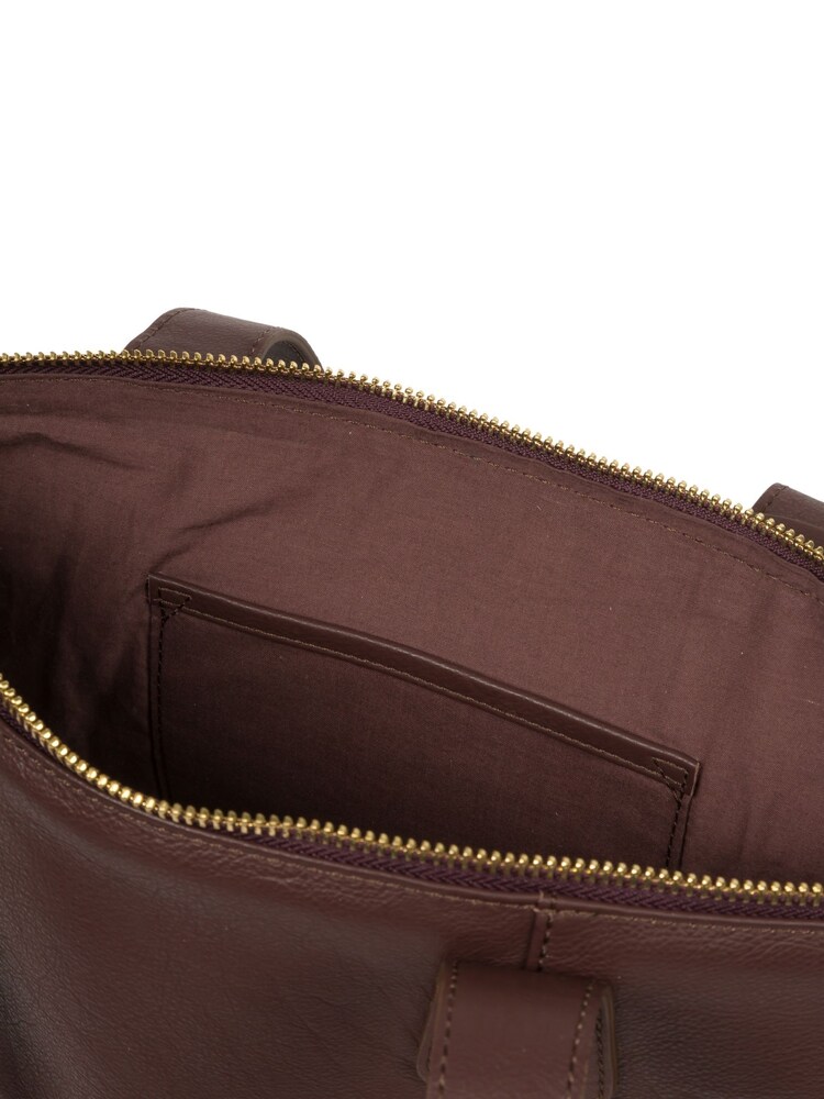 Cultured London 'Kensal' Leather Black Handbag - Image 6 of 6 Cultured London 'Kensal' Leather Black Handbag - Image 6 of 6