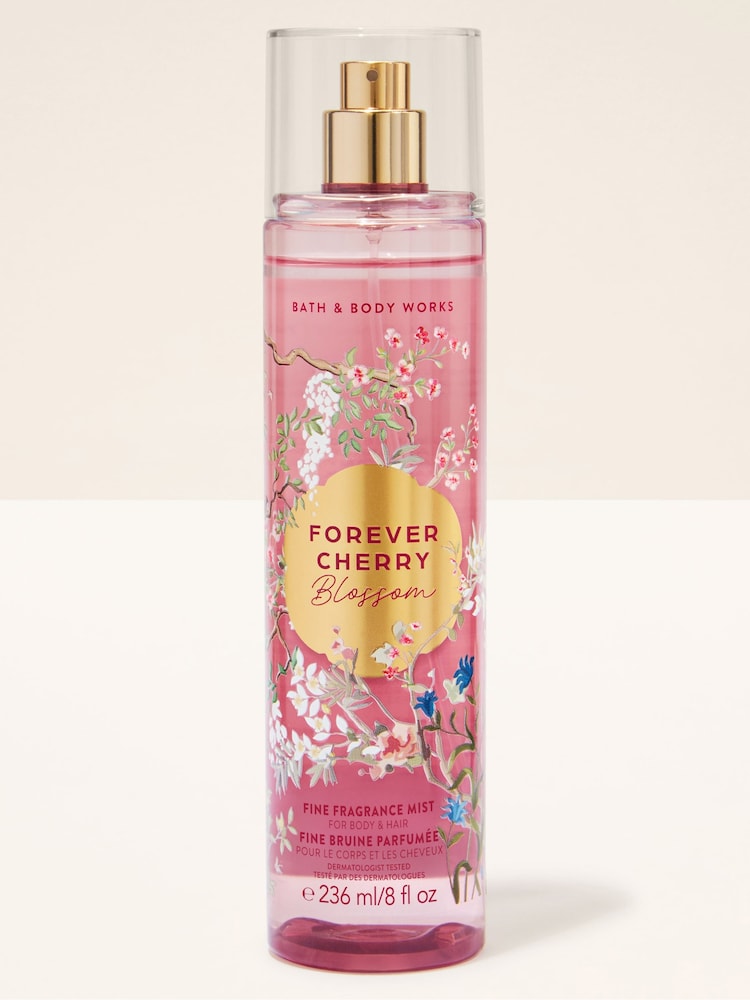 Bath & Body Works Forever Cherry Blossom Fine Fragrance Mist 236ml - Image 1 of 3 Bath & Body Works Forever Cherry Blossom Fine Fragrance Mist 236ml - Image 1 of 3