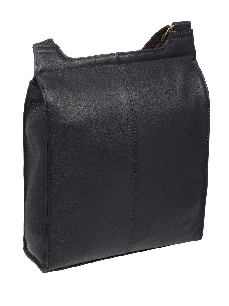 Cultured London Covent Leather Cross Body Brown Bag - Image 2 of 7