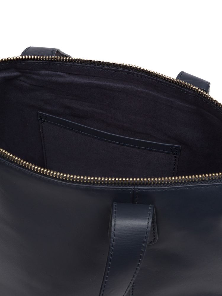 Cultured London 'Kensal' Leather Black Handbag - Image 7 of 7
