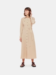 Whistles Nude Shirt Dress - Image 1 of 6