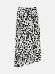 Whistles Riley Floral Print Black Skirt - Image 5 of 5
